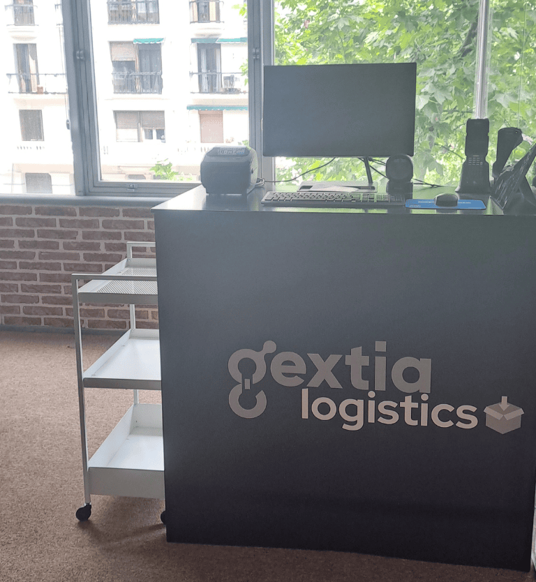 Showroom Gextia — tecnología en acción